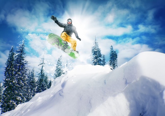 Snowboarding paradise Bad Gastein© Shutterstock